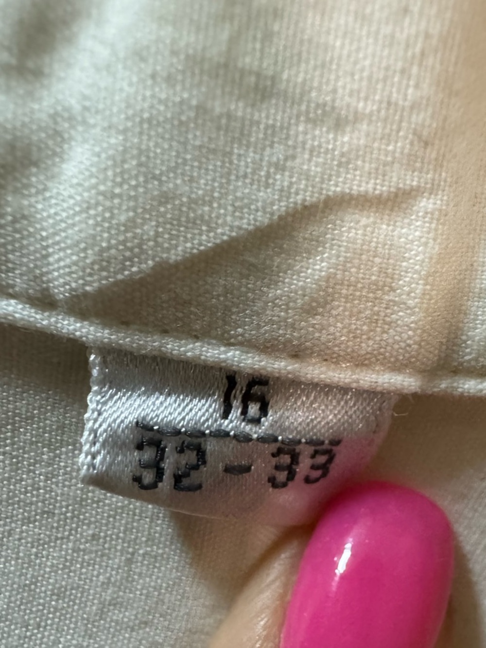 Christian Dior Mens Dress Shirt Size: 16 32/33 - Picture 3 of 9